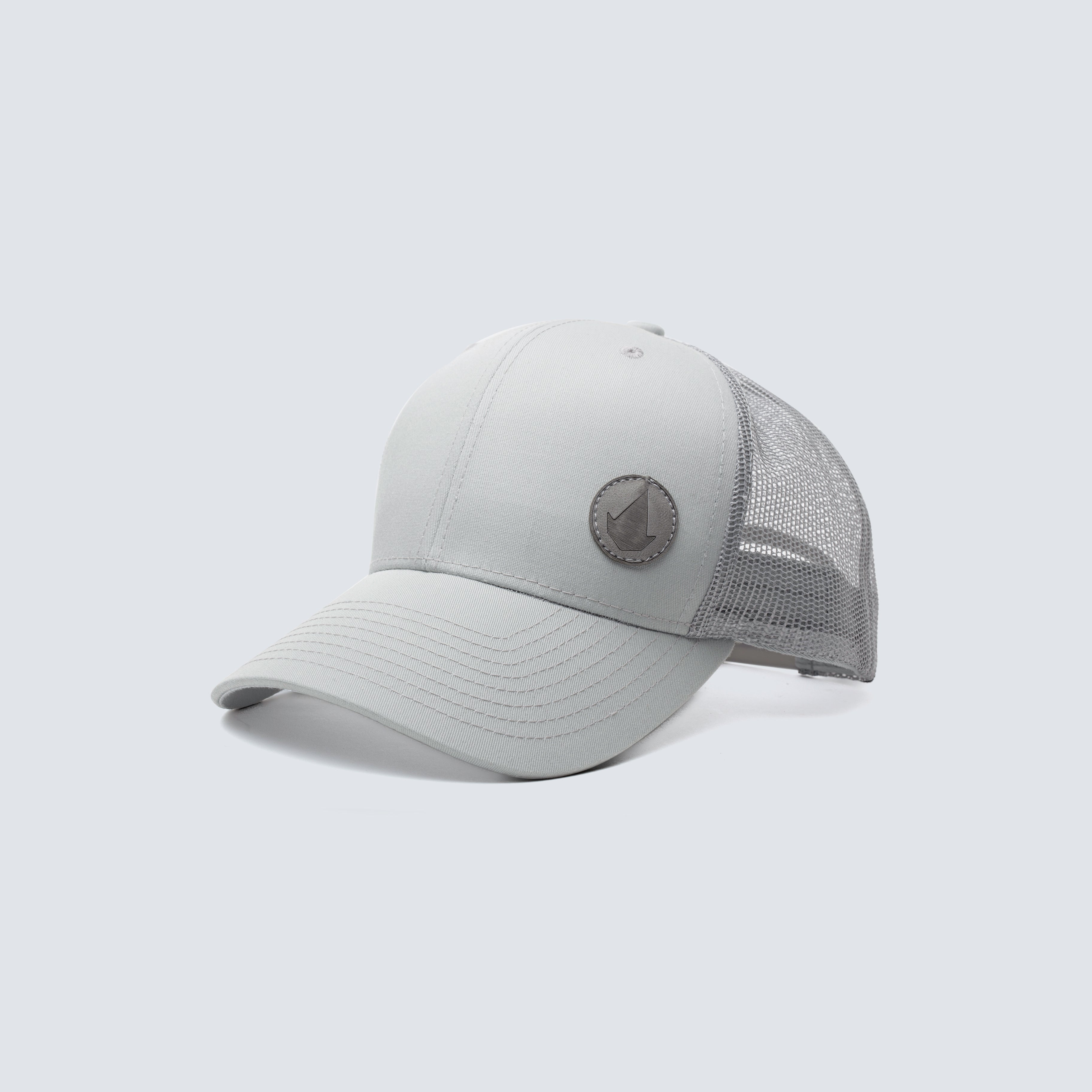 Gorra gris claro | Logo gris