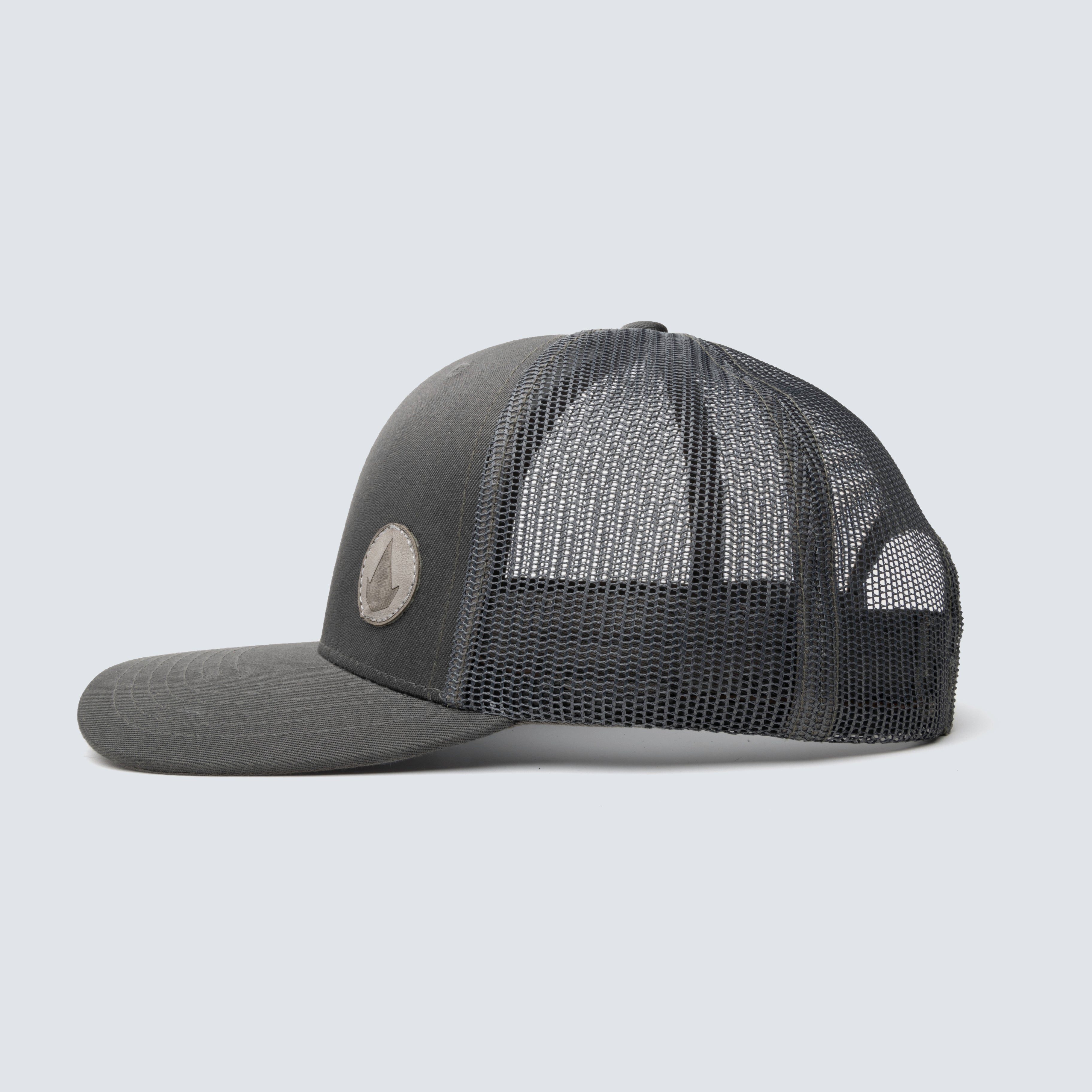 Gorra gris oscuro I Logo gris